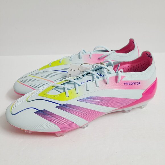 NEW Adidas Predator Elite Stellar Icon Pack FG Soccer Cleats IE3950 Size 11 Blue main image 10